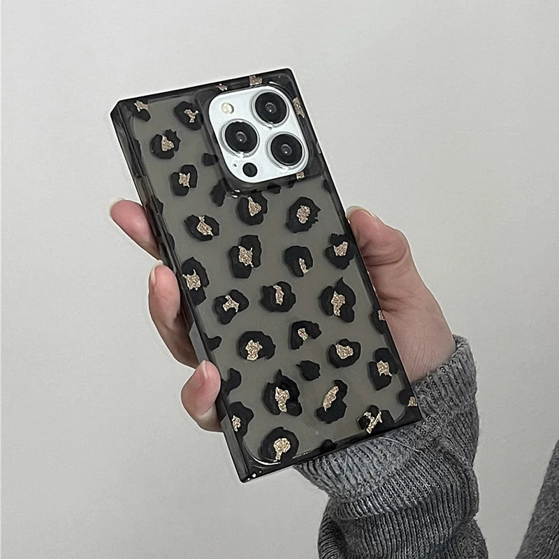Classic Leopard Neutral Case For iPhone 17 16 Pro Max 15 13 14