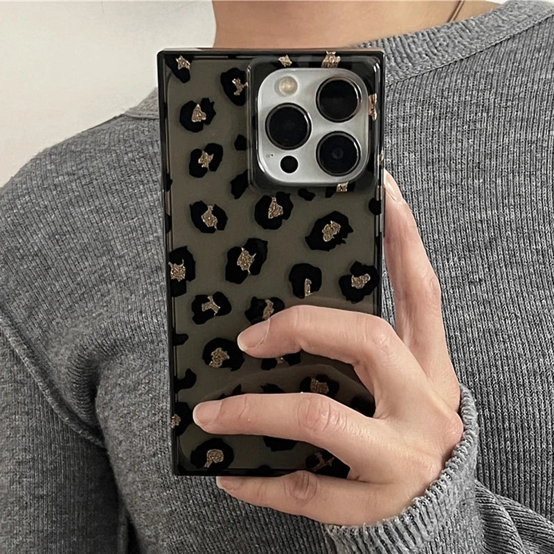 Classic Leopard Neutral Case For iPhone 17 16 Pro Max 15 13 14