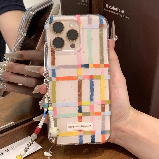 Pastel Grid Aesthetic Case