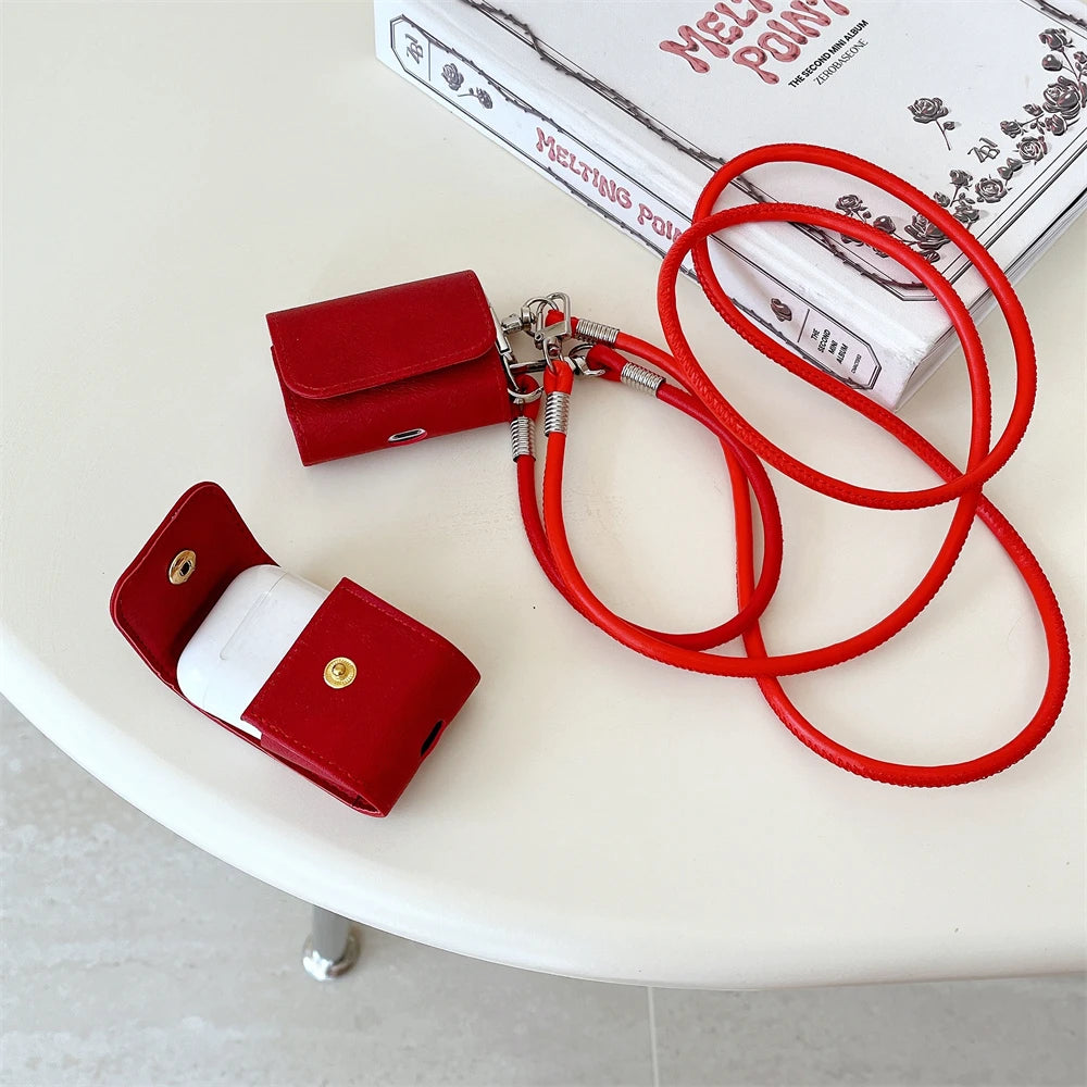 Leather Loop AirPods Case