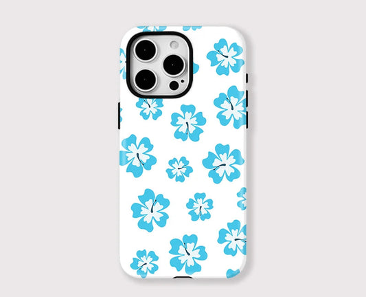 IPHONE Blue Daisy Floral Case