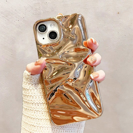 Liquid Gold Mirror Case