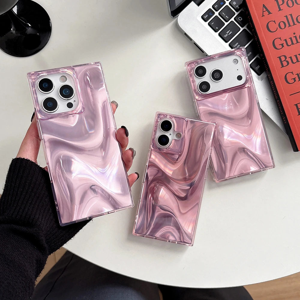 Rose Chrome Mirror Case