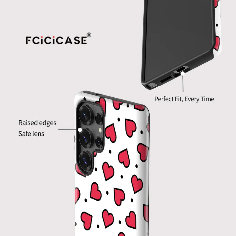 Samsung Galaxy Love Heart Statement Case