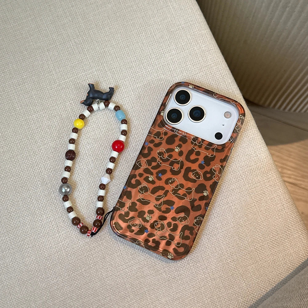 Leopard Luxe Strap Case