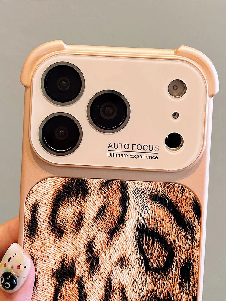 Dual Leopard Contrast Case