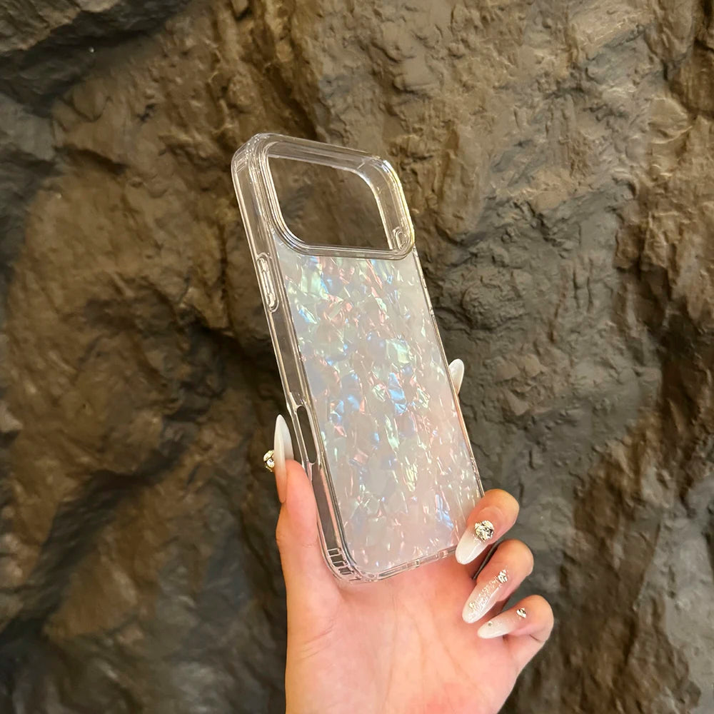Iridescent Pearl Shell Case