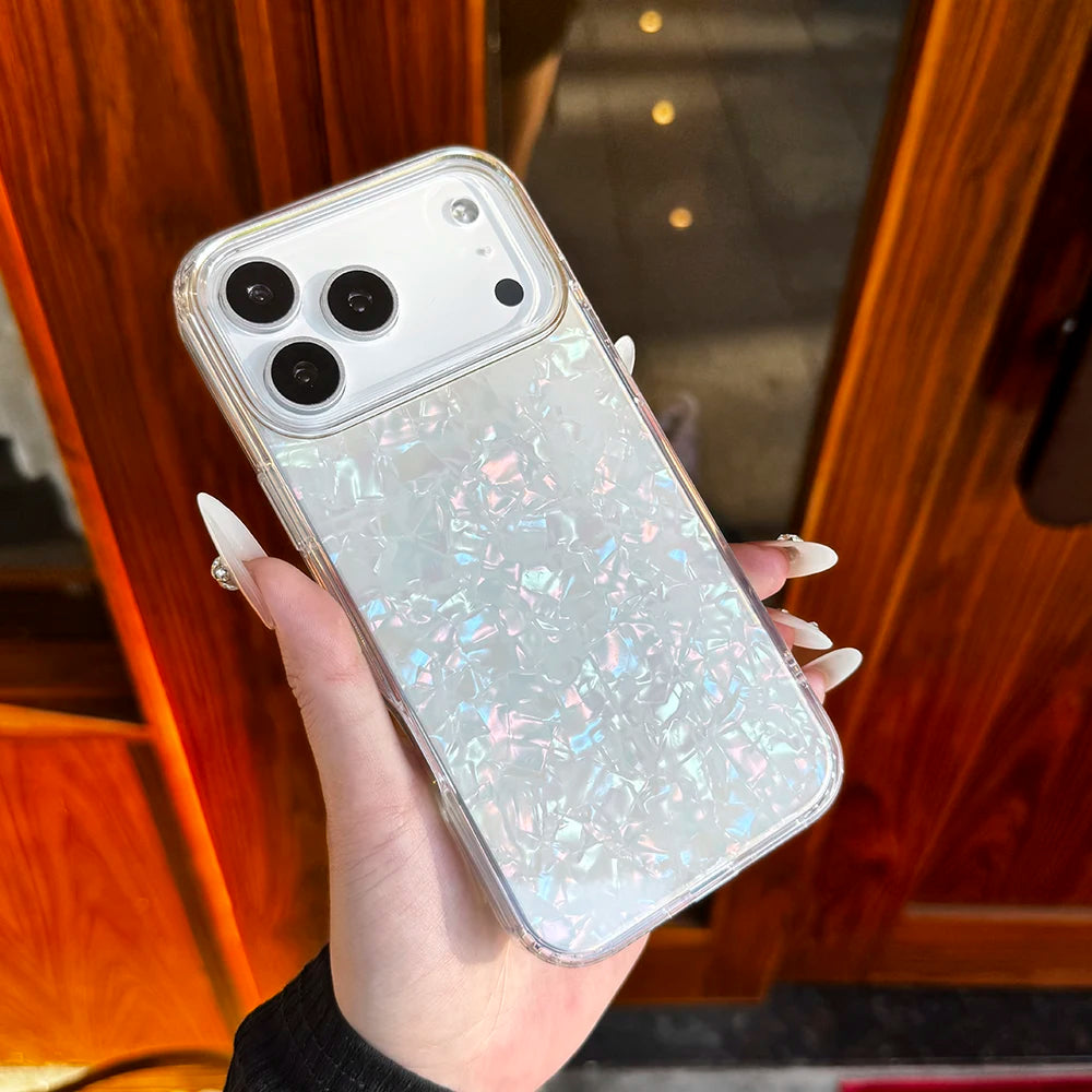 Iridescent Pearl Shell Case