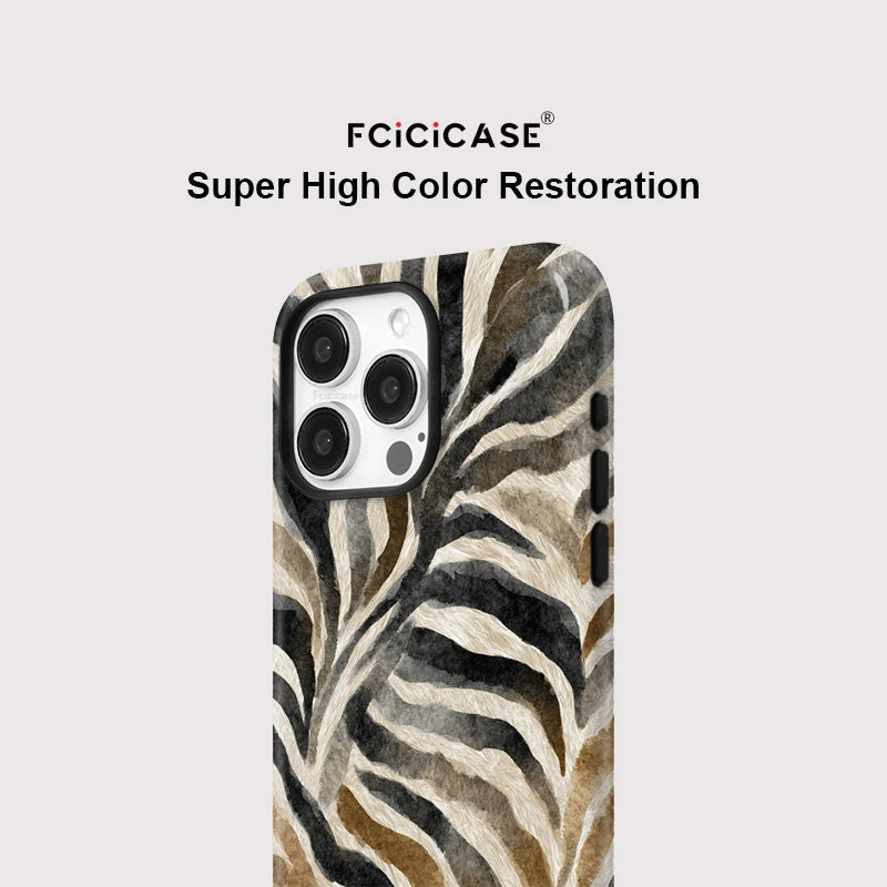 IPHONE Wild Zebra Luxe Case