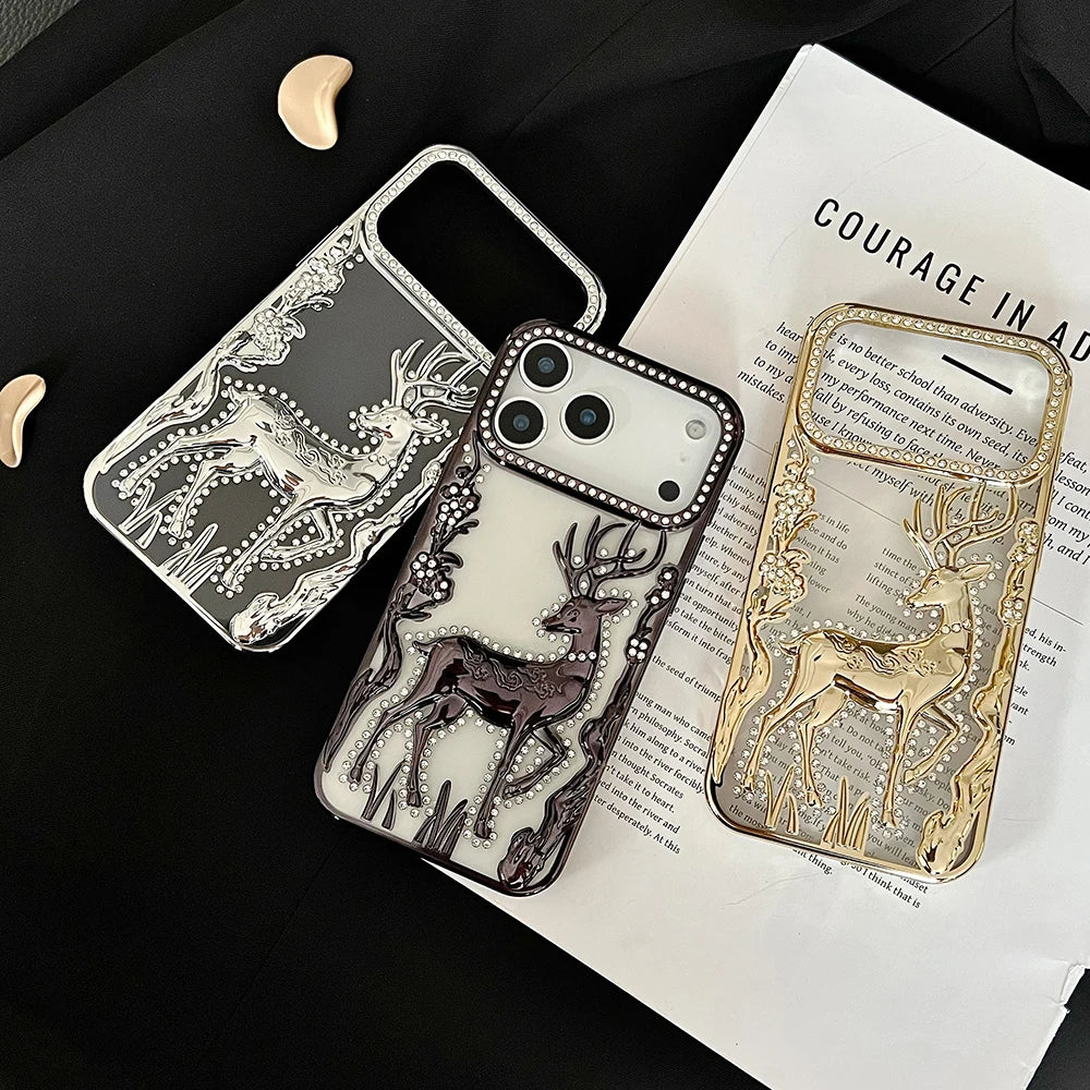 Vintage Deer Art Case