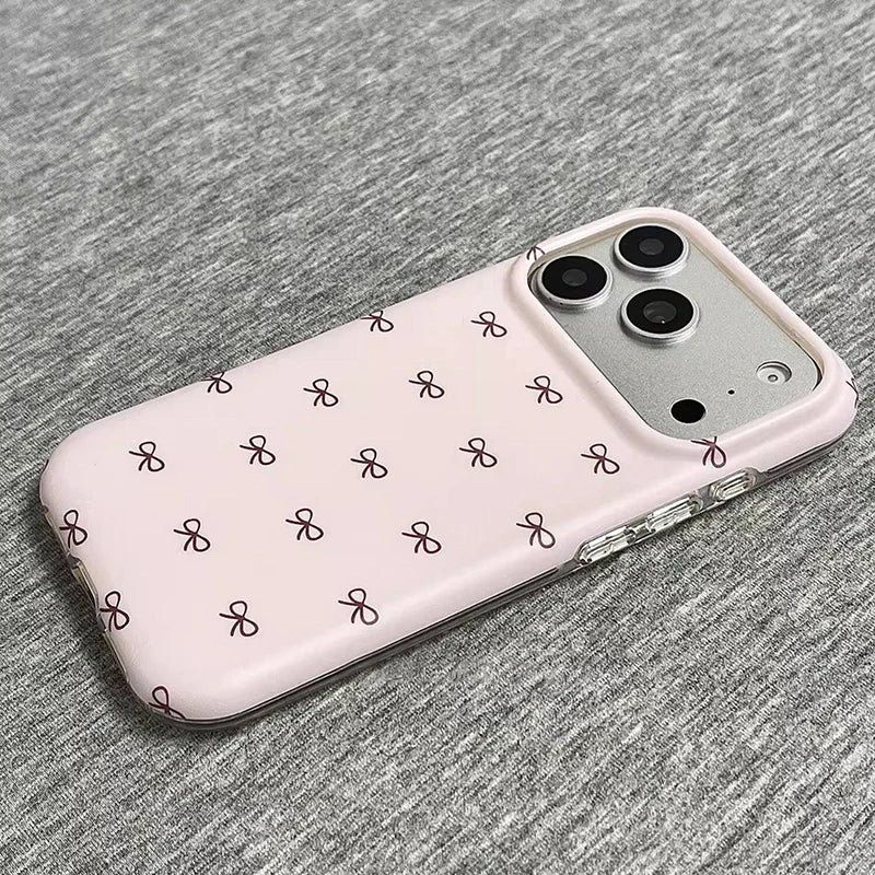 Soft Bow Aesthetic Case