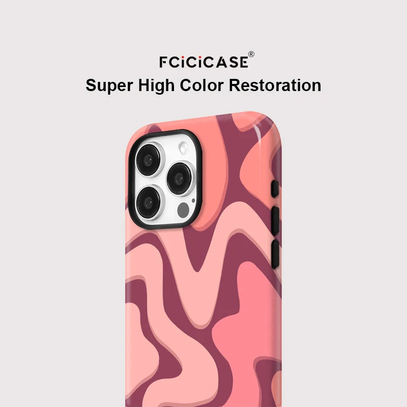 IPHONE Pink Abstract Muse Case