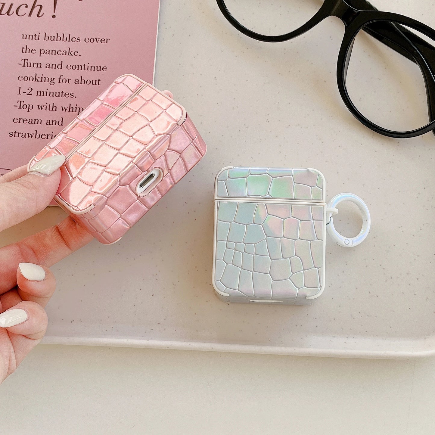 Croc Texture AirPods Case