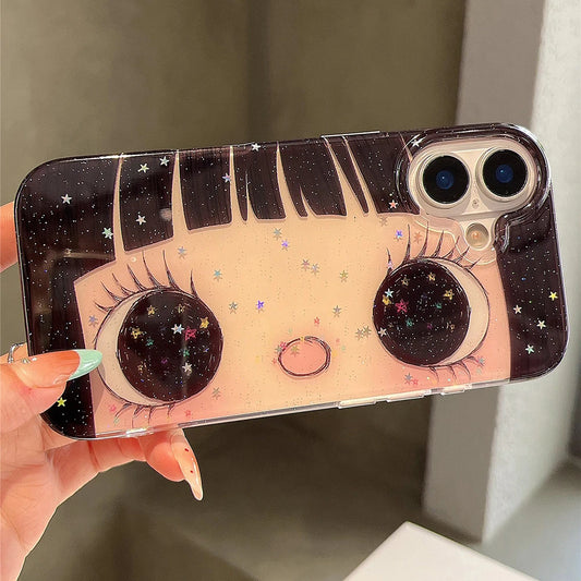 Cute Eyes Cartoon Case