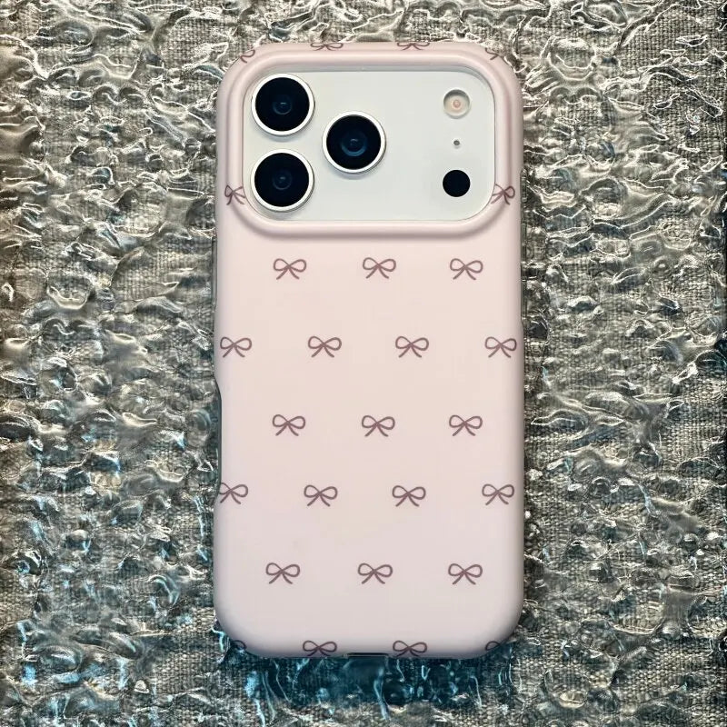 Soft Bow Aesthetic Case