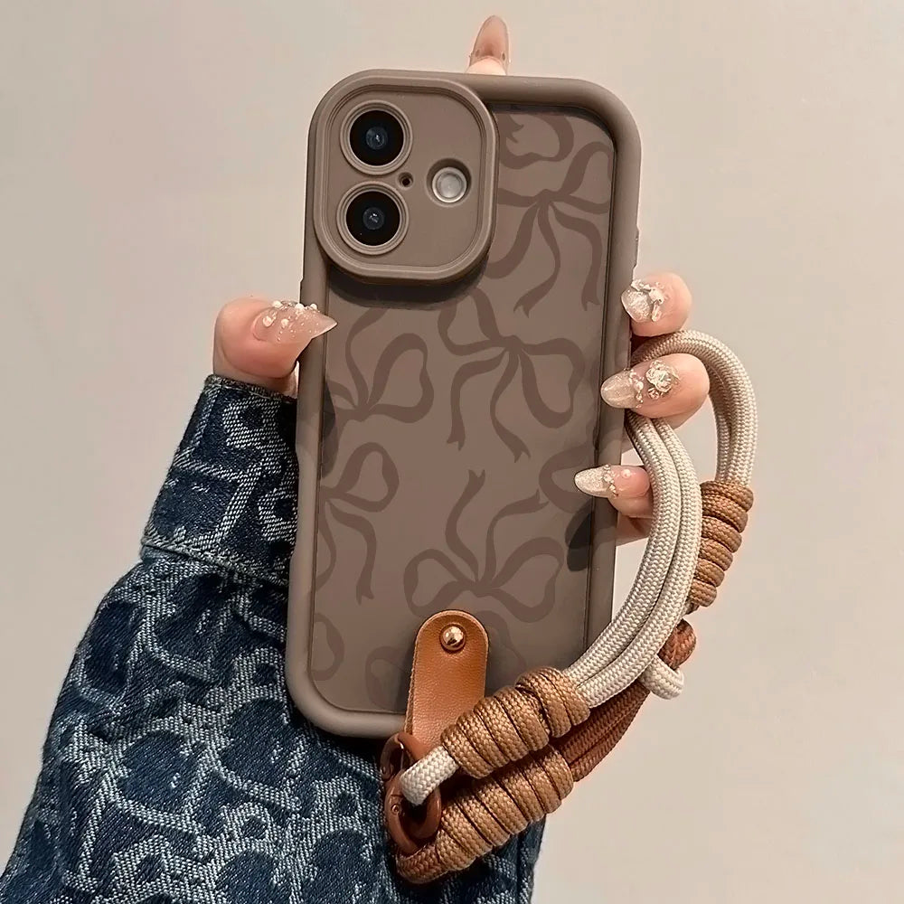 Feminine Chocolate Bow Case For Samsung