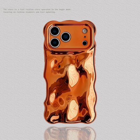 Amber Melt Case For iPhone 17 Pro Max 16 15 14 13 12 11