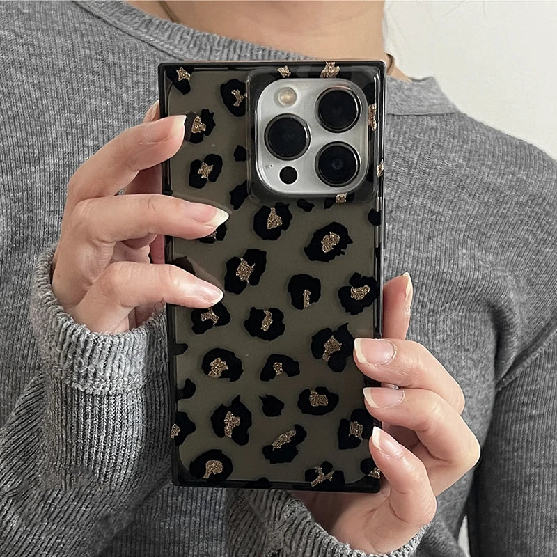 Classic Leopard Neutral Case For iPhone 17 16 Pro Max 15 13 14