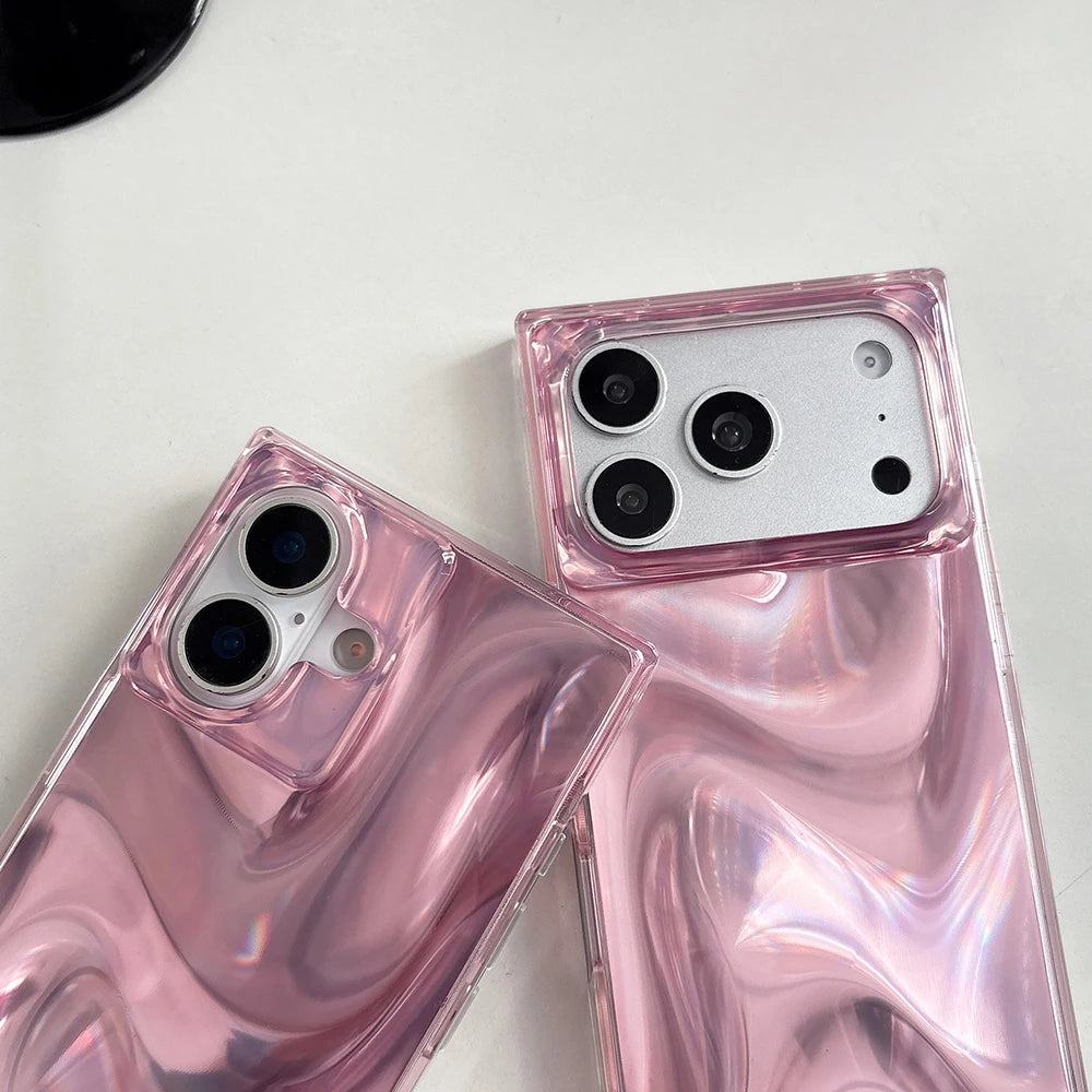 Rose Chrome Mirror Case