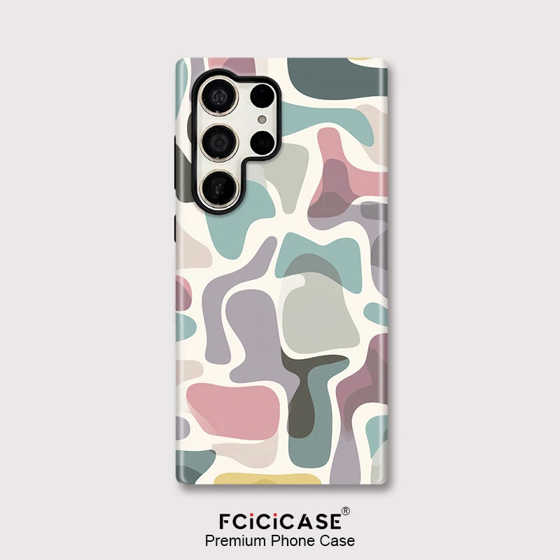 Samsung Galaxy Soft Camo Pastel Case