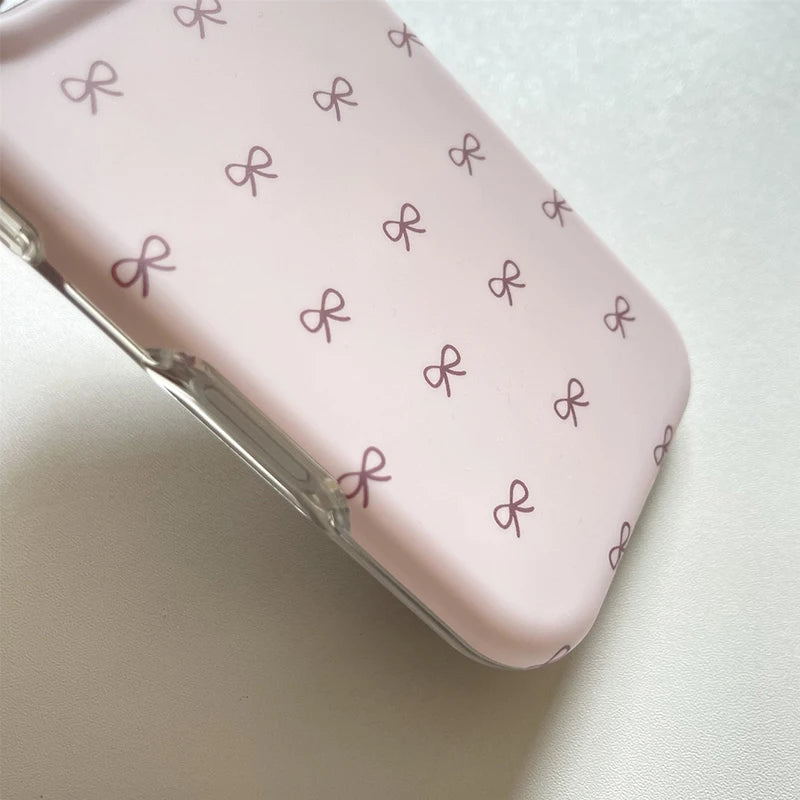 Soft Bow Aesthetic Case