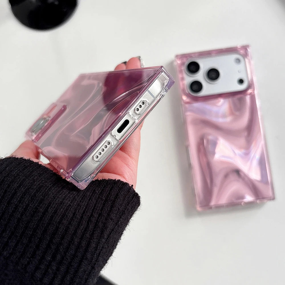 Rose Chrome Mirror Case