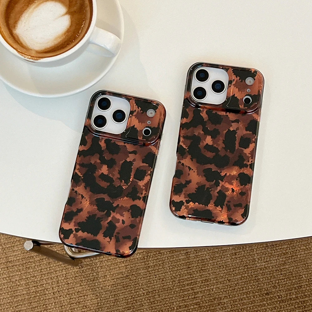 Wild Cocoa Leopard Case