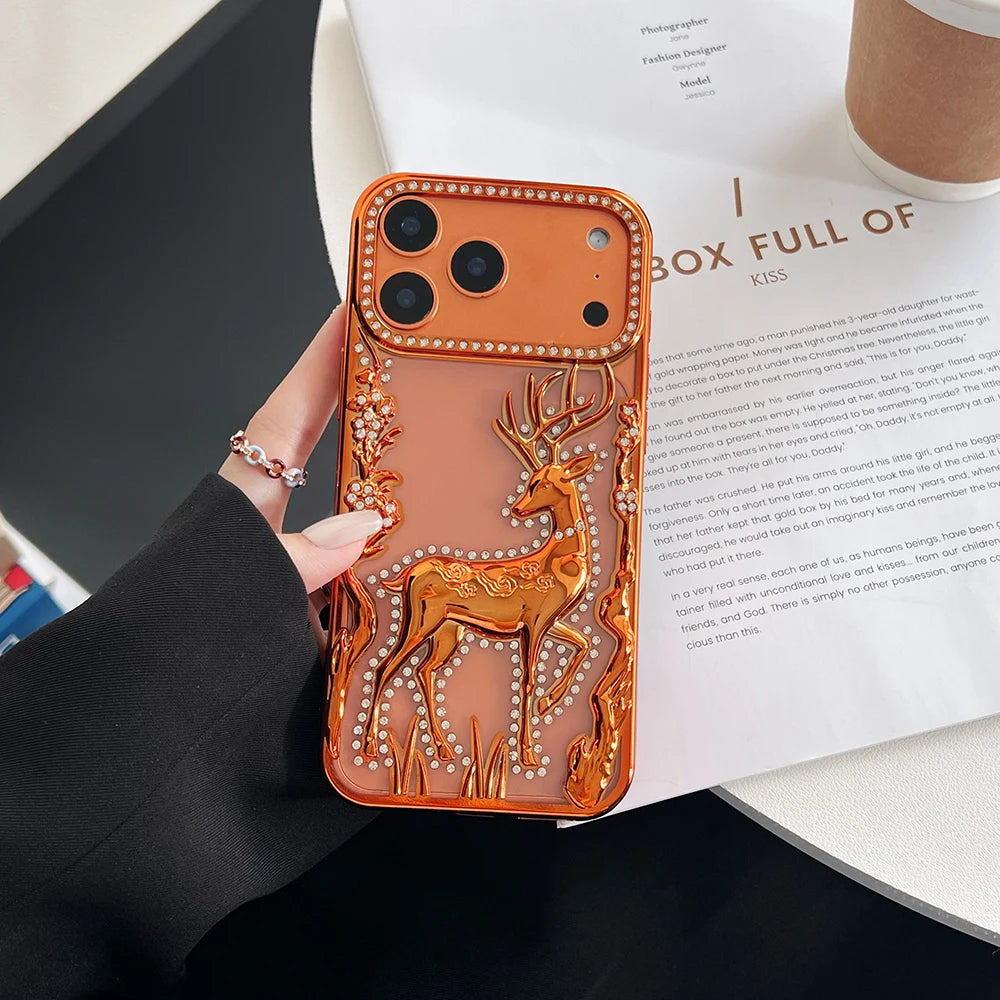 Vintage Deer Art Case