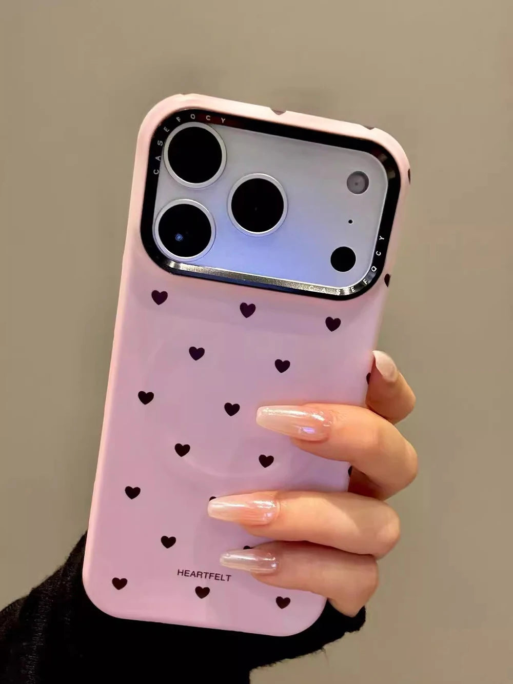Flower Cute Heart Magnetic Case