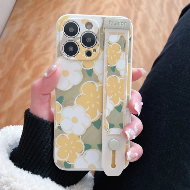 Summer Bloom Phone Holder Case For Samsung