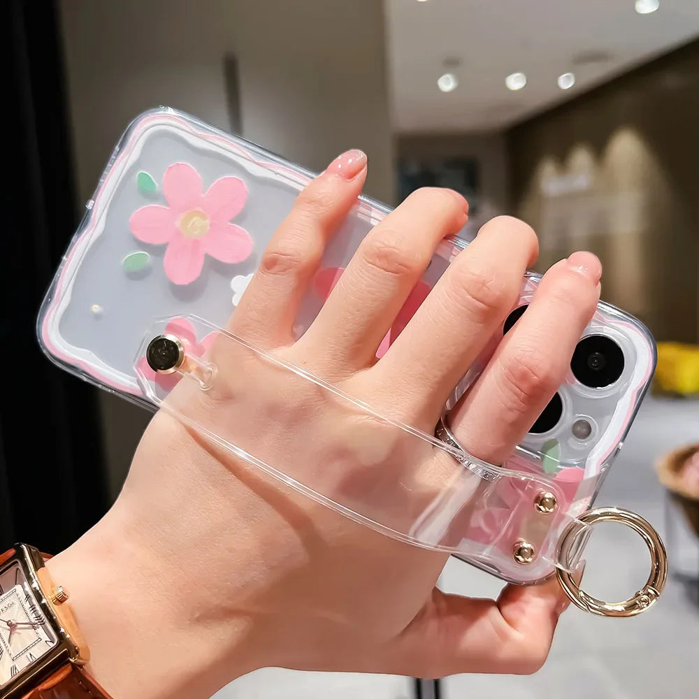 Pretty Bloom Phone Holder Case for Samsung