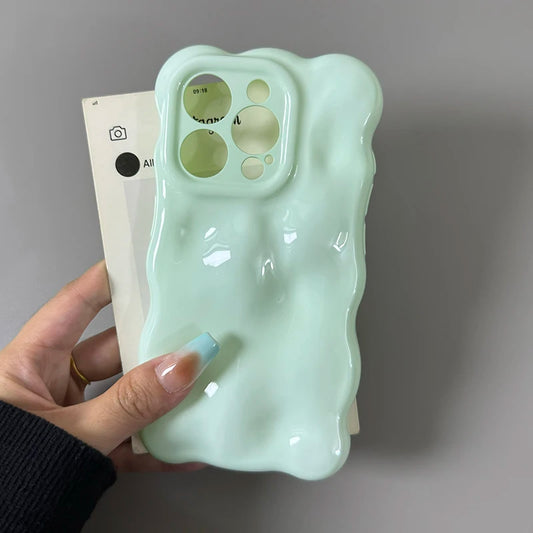 Jelly Mint Drip Case For iPhone 16 Pro Max 17 Air 15 Plus 13 14 12 11