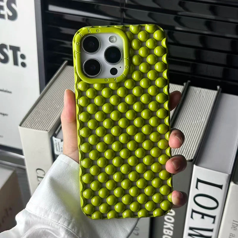 Neon Bubble Texture Case