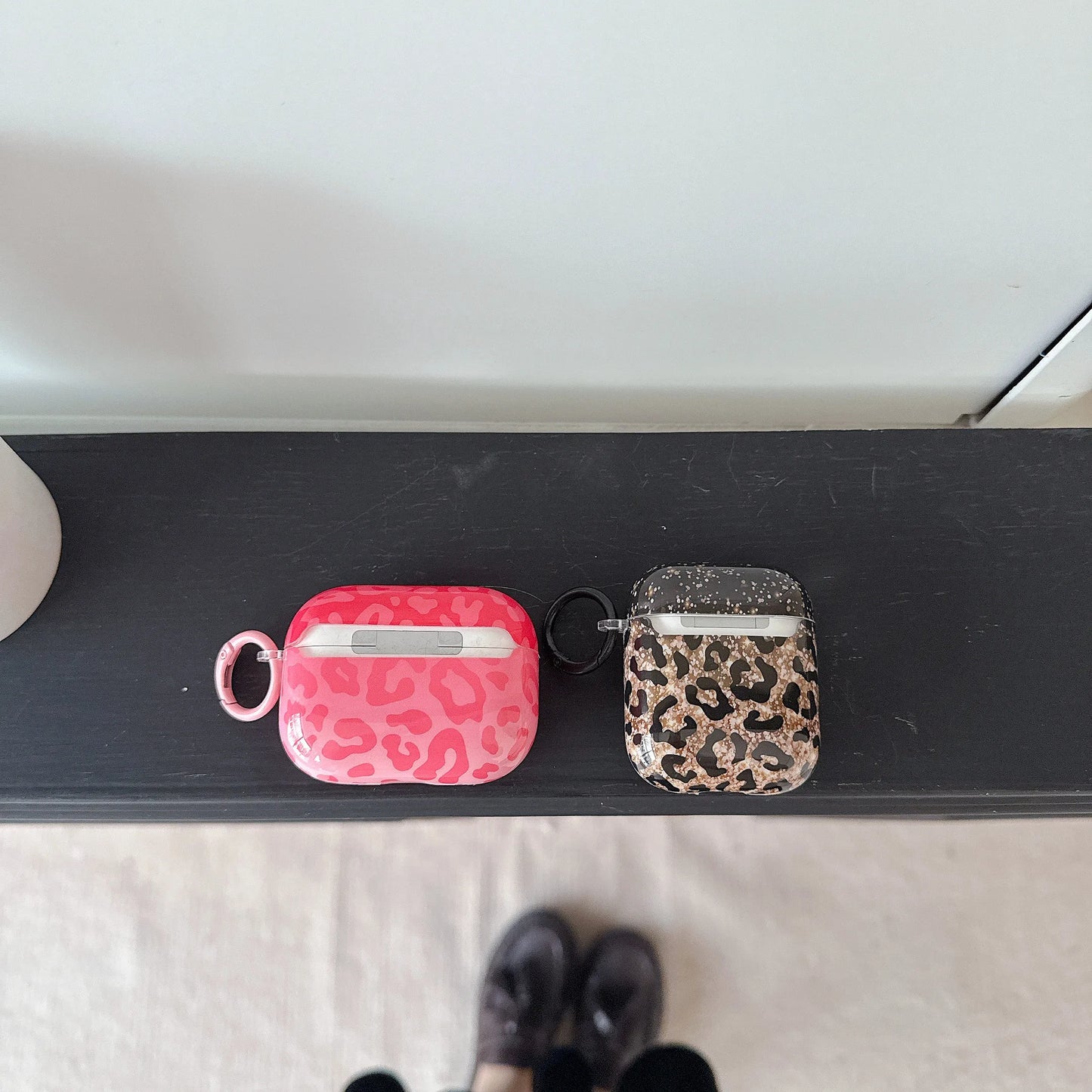 Neon Leopard AirPods Case