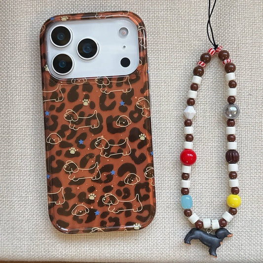 Leopard Luxe Strap Case