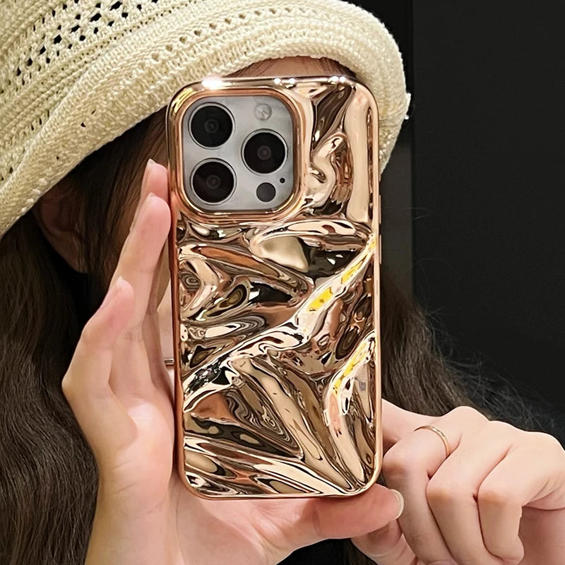 Liquid Gold Mirror Case