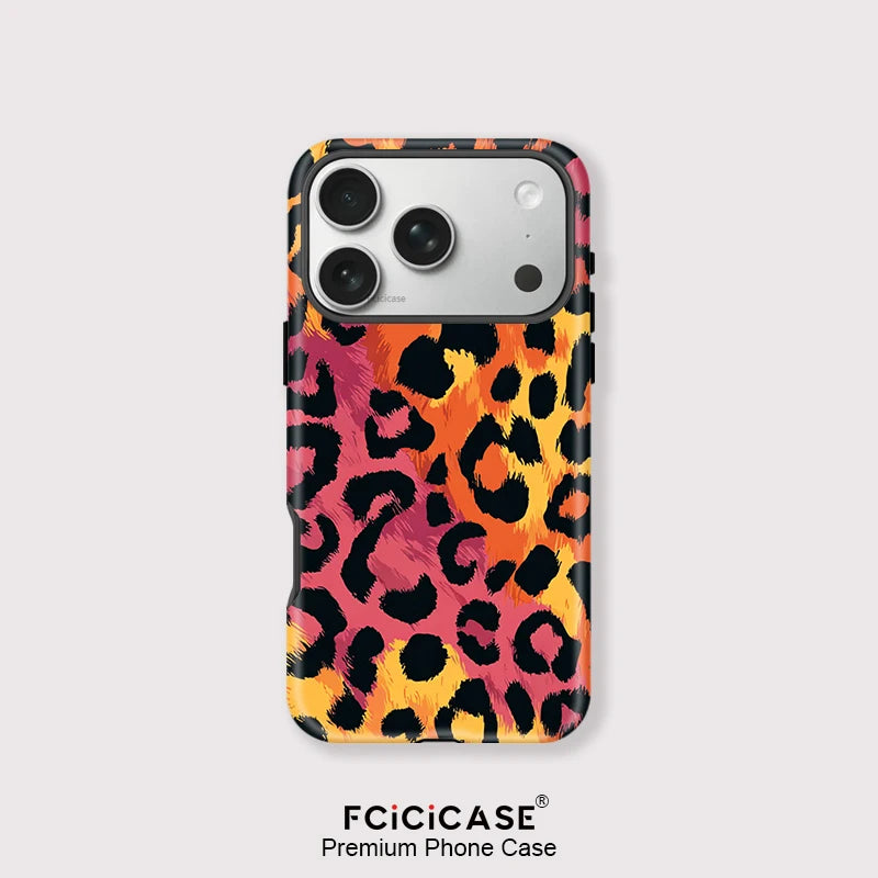 IPHONE Neon Leopard Energy Case