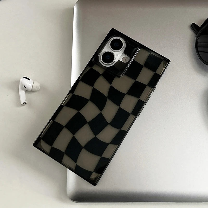Midnight Checker Gloss Case