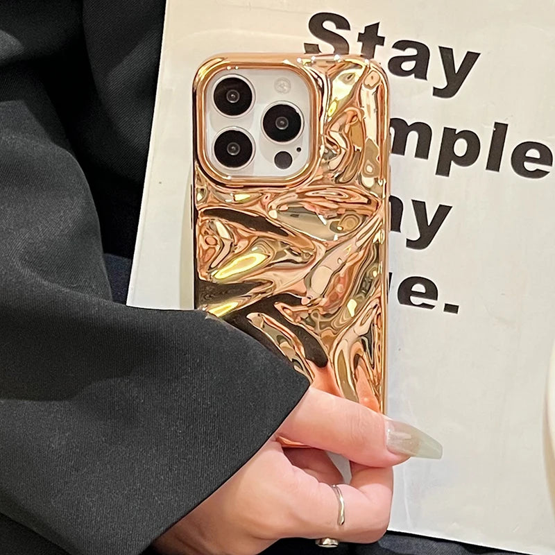 Liquid Gold Mirror Case