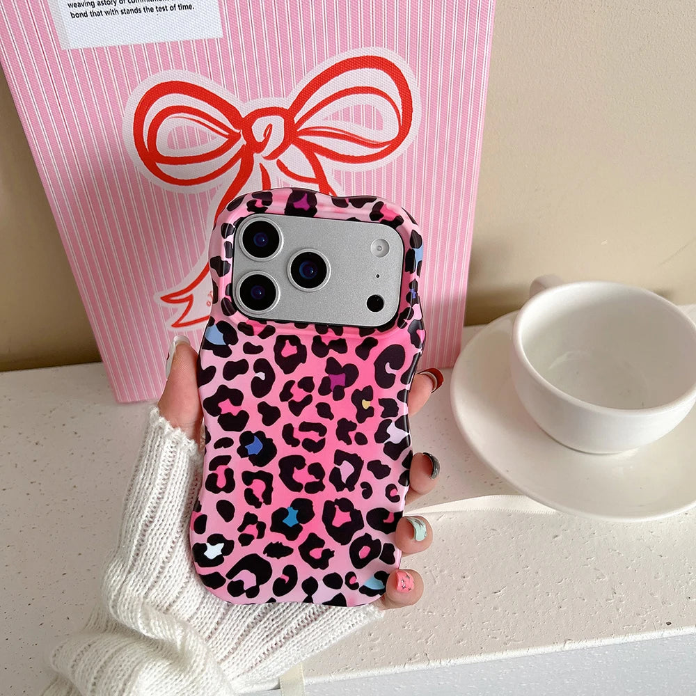 Gradient Leopard Phone Case for IPhone