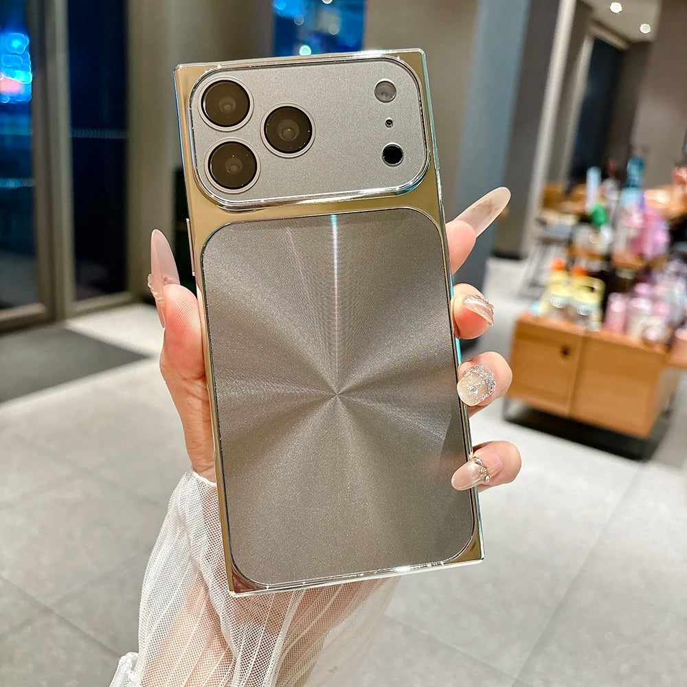 Blush Radial Glow Case for iPhone 17pro 16 15 14 13 Pro Max