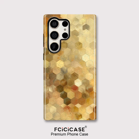 Samsung Galaxy Golden Glow Mosaic Case