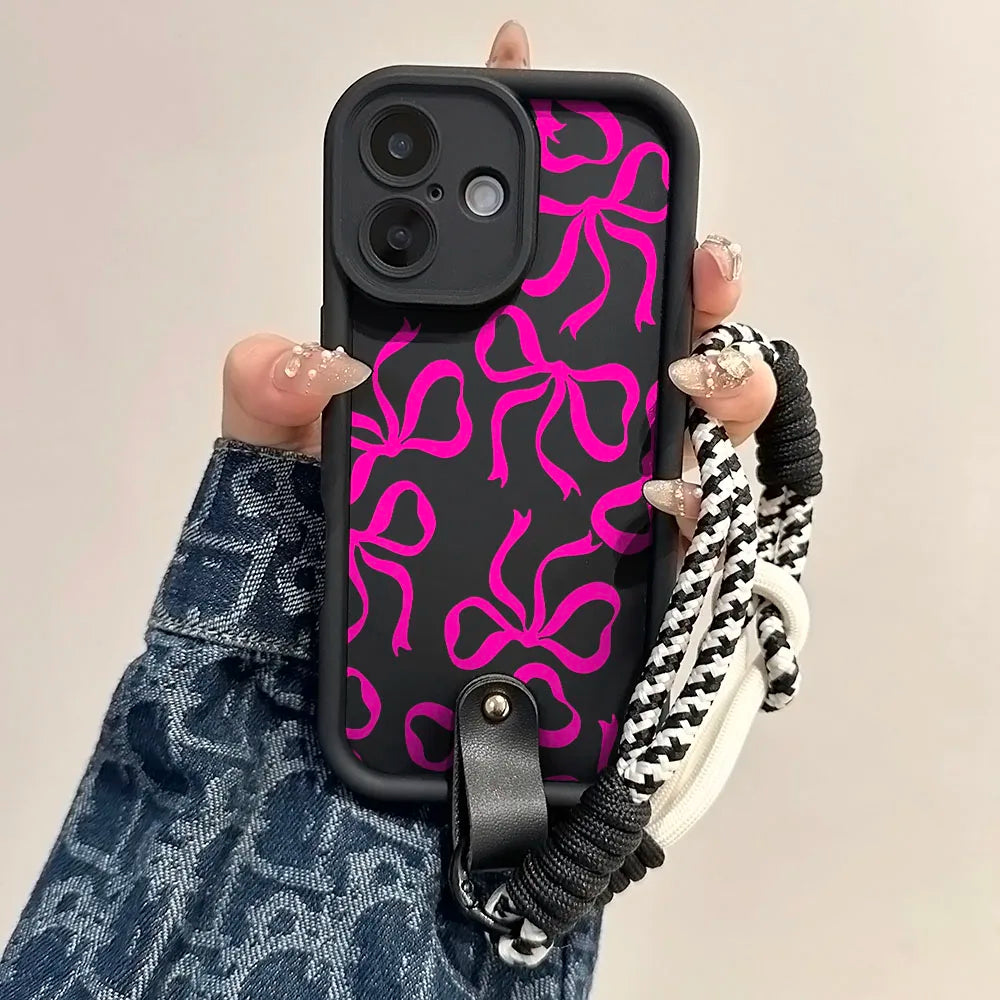 Feminine Chocolate Bow Case For Samsung
