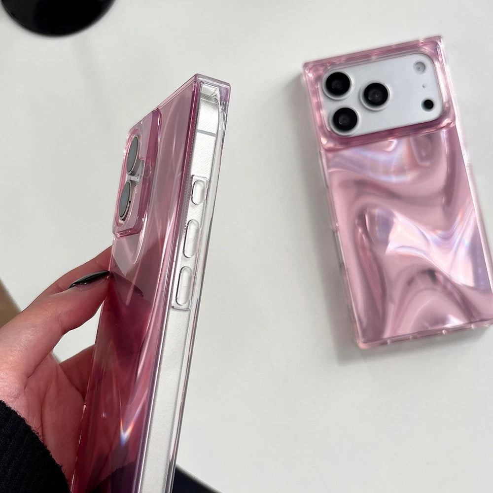 Rose Chrome Mirror Case