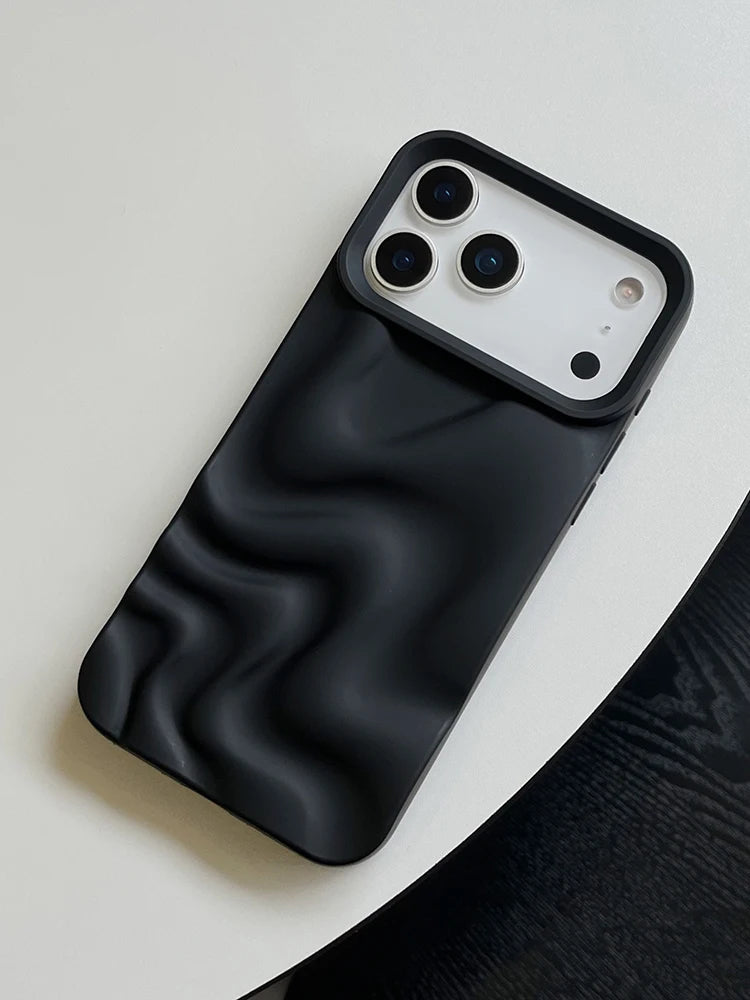 Glossy Pearl Wave Case