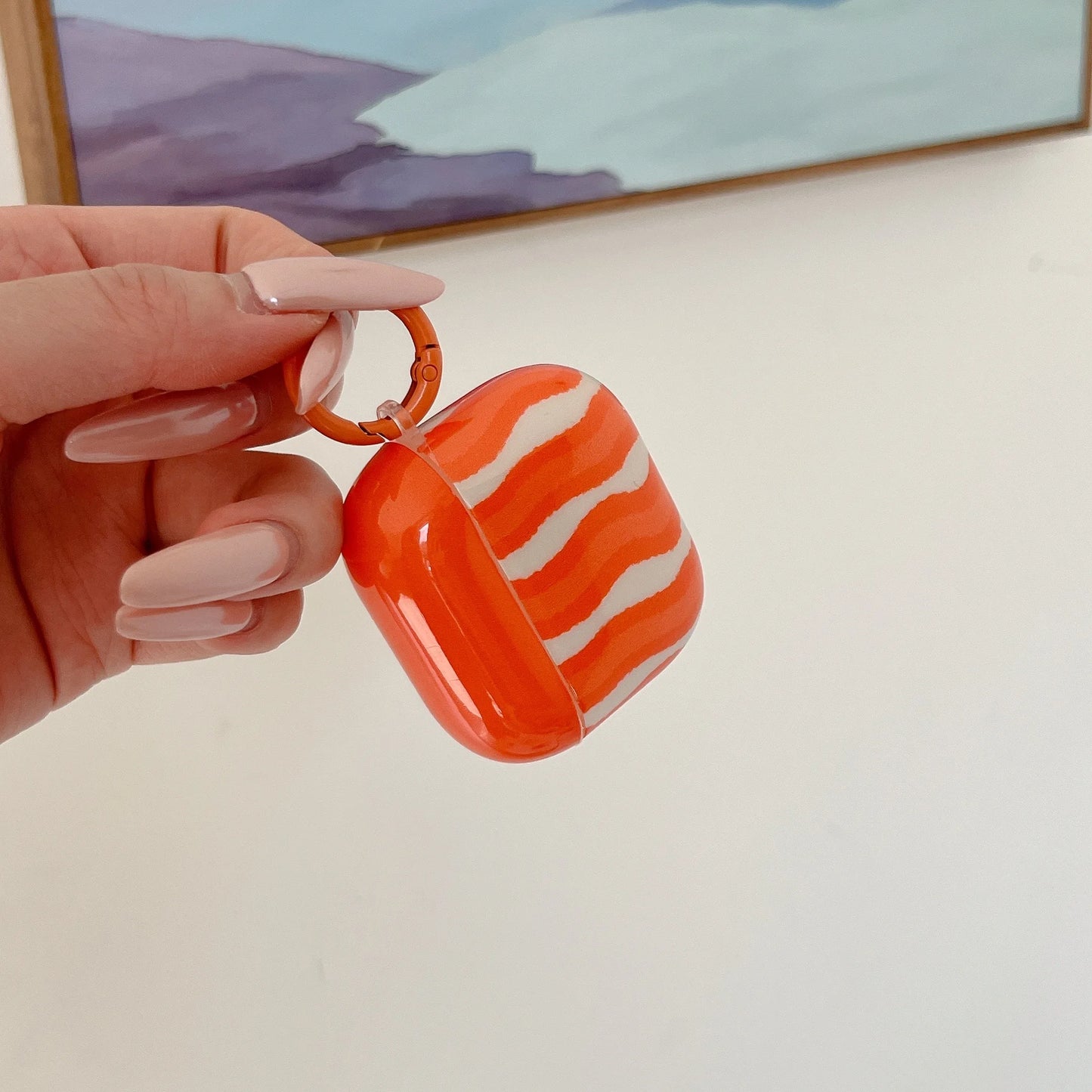 Wavy Stripe AirPods Case