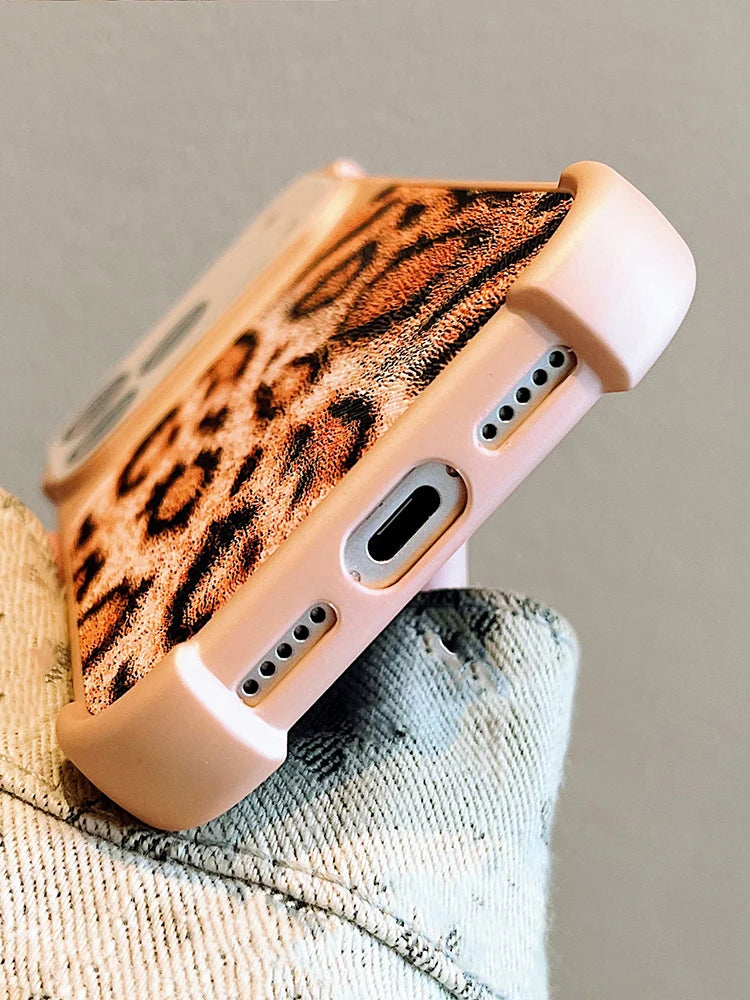 Dual Leopard Contrast Case