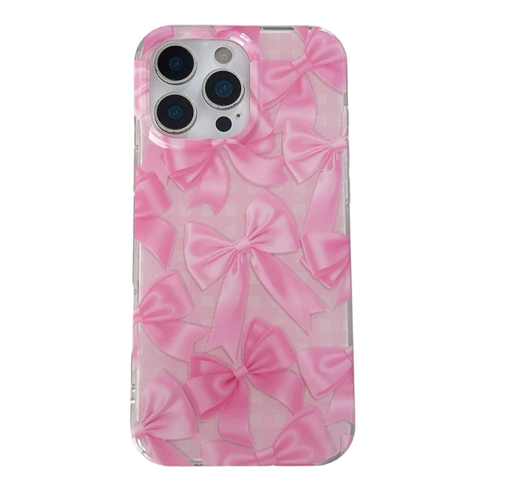 Pink Ribbon Phone Case for IPhone 13 15 14 16 17 Pro Max