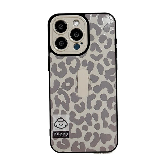 Pink Leopard Statement Case