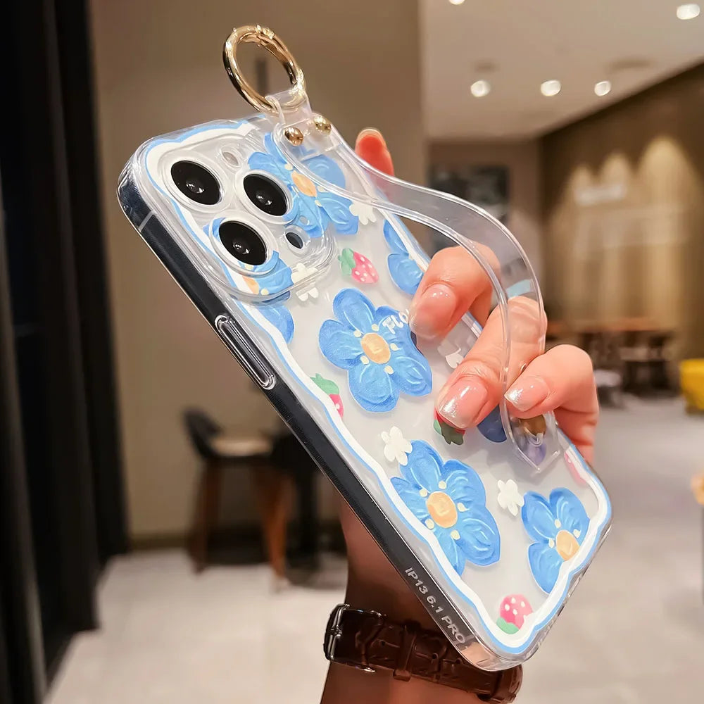 Pretty Bloom Phone Holder Case for Samsung